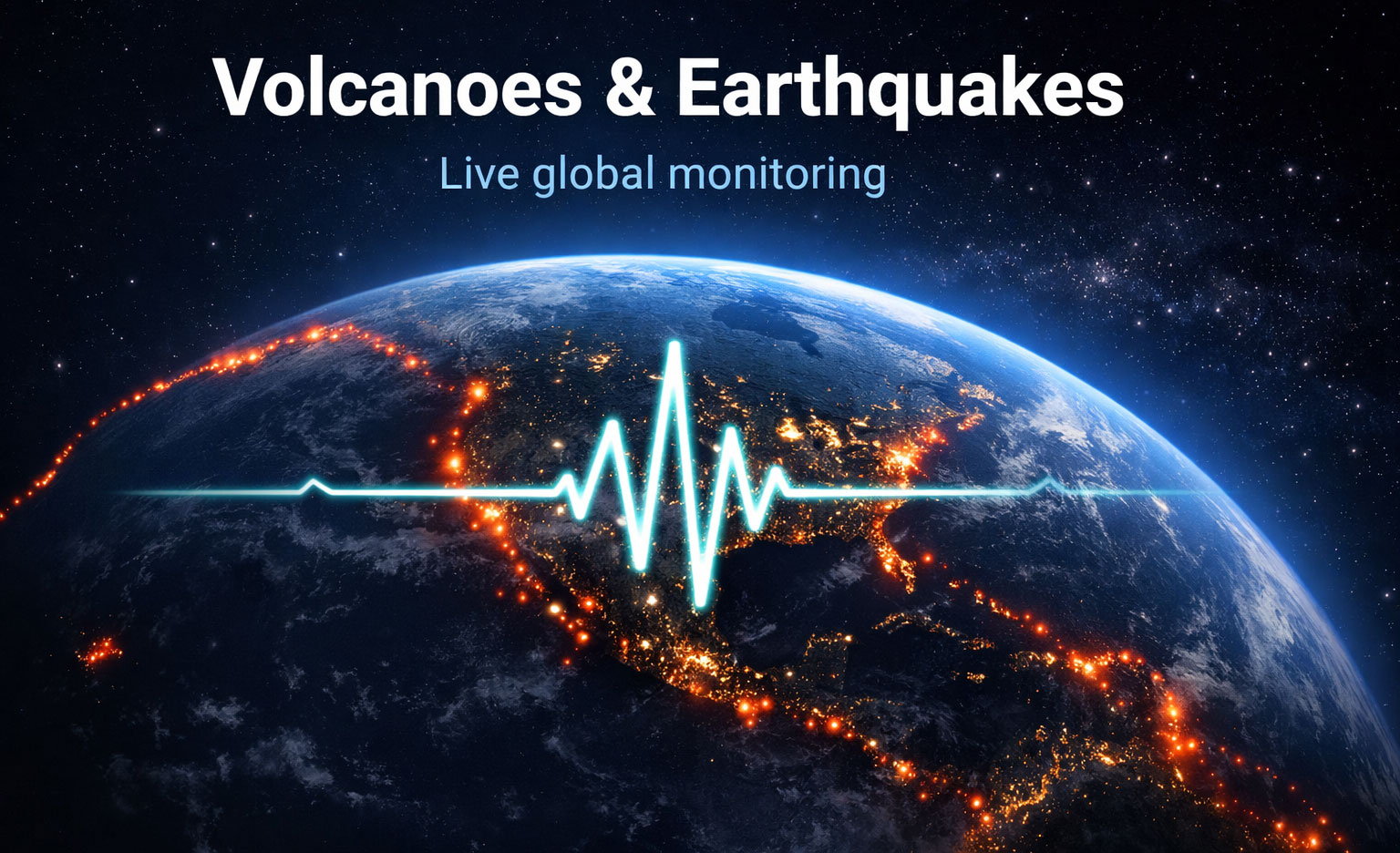Volcanoes & Earthquakes app – global earthquake alerts and monitoring